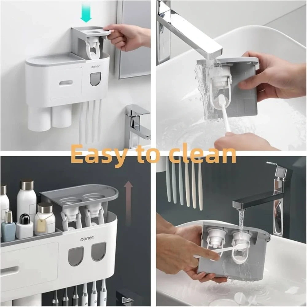 Toothpaste Dispenser + Organizer - Picture 5 of 8